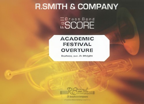 ACADEMIC FESTIVAL OVERTURE (Brass Band Score only)