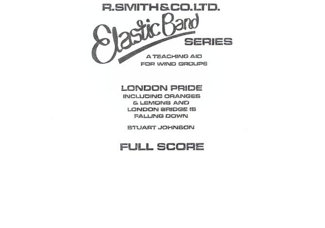 London Pride (Flexible Ensemble - Score and Parts)