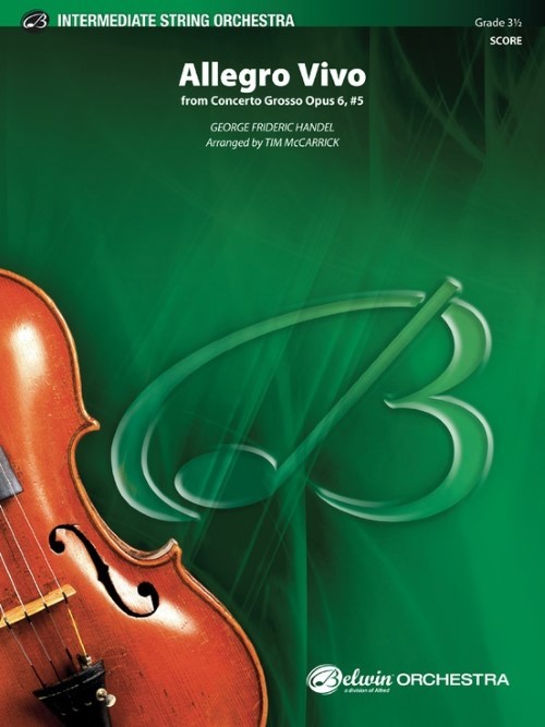 Allegro Vivo (String Orchestra - Score and Parts)