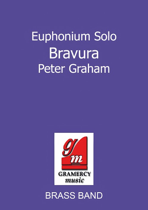 Bravura (A Fantasy on British Folk Songs) (Euphonium Solo with Brass Band - Score and Parts)