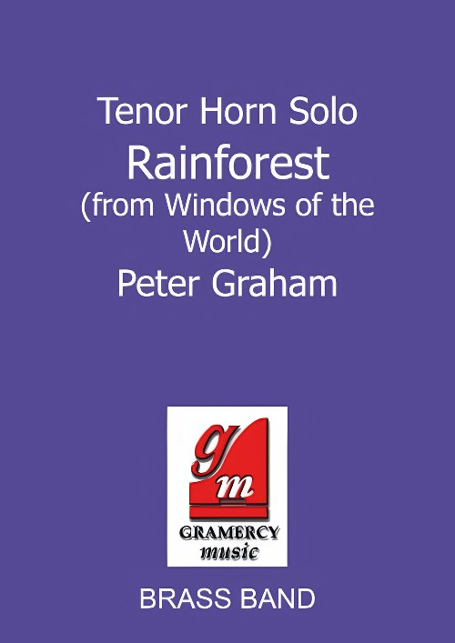 Rainforest (Eb Horn Solo with Brass Band - Score and Parts)