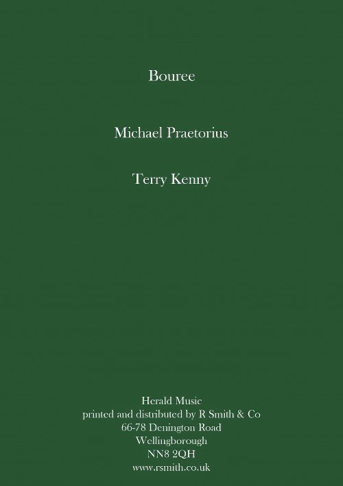 Bouree (Piccolo Solo with Concert Band - Score and Parts)