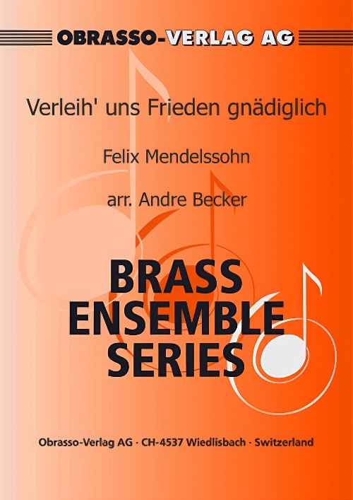 Verleih' uns Frieden gndiglich (10 Piece Brass Ensemble - Score and Parts)