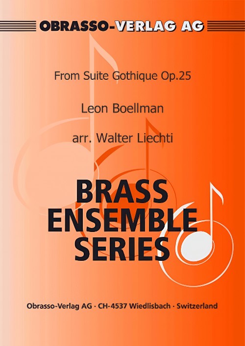 From Suite Gothique Op.25 (Brass Sextet - Score and Parts)