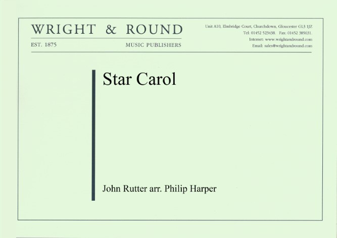 Star Carol (Brass Band - Score and Parts)