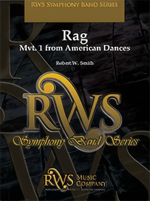 Rag (Movement 1 from American Dances) (Concert Band - Score and Parts)