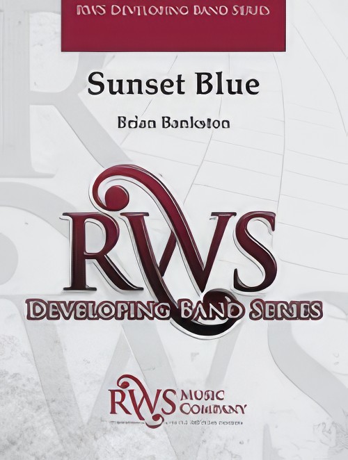 Sunset Blue (Concert Band - Score and Parts)