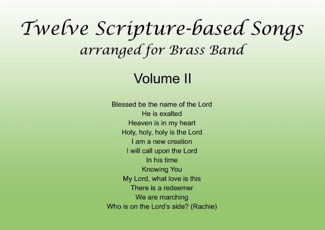 Twelve Scripture-based Songs Volume II