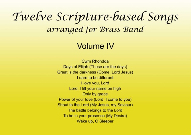 Twelve Scripture-based Songs Volume IV