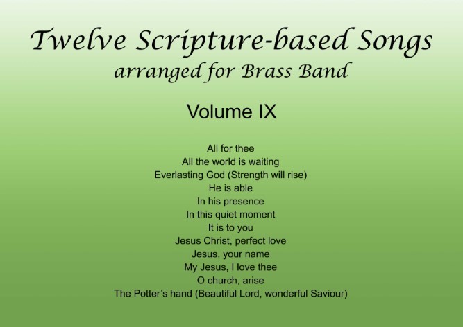 Twelve Scripture-based Songs Volume IX