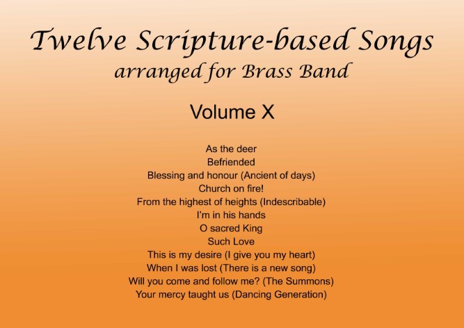 Twelve Scripture-based Songs Volume X