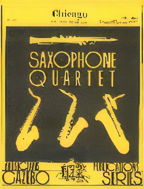 CHICAGO (SATB Saxophone Quartet w.opt bass & draums)