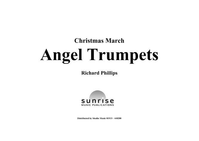 Angel Trumpets (Brass Band - Score and Parts)