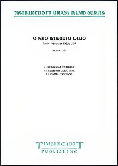 O Mio Babbino Caro (from Gianni Schicchi) (Cornet Solo with Brass Band - Score and Parts)