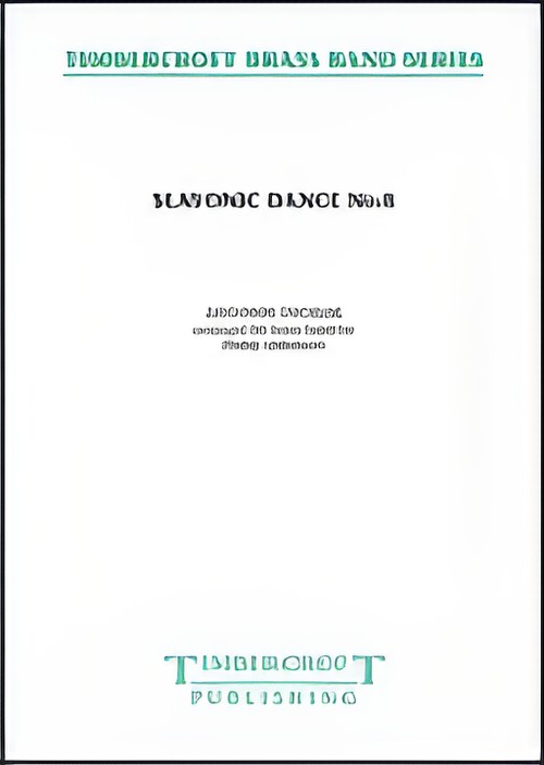 Slavonic Dance No.8 (Brass Band - Score and Parts)