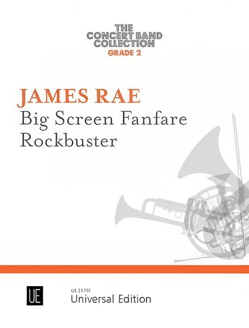 Big Screen Fanfare & Rockbuster (Concert Band - Score and Parts)