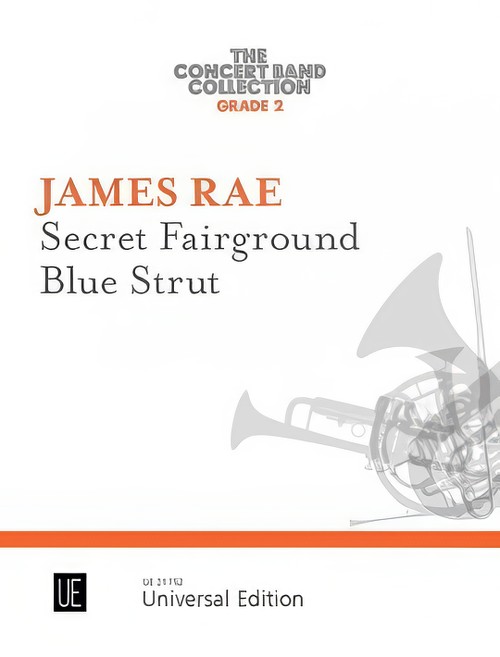 Secret Fairground & Blue Strut (Concert Band - Score and Parts)