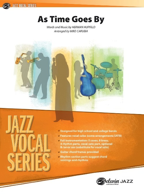 As Time Goes By (Vocal Group or Solo with Jazz Ensemble - Score and Parts)