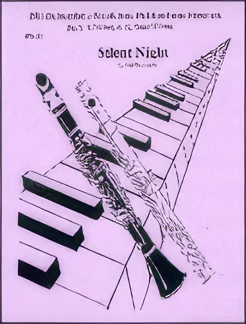 SILENT NIGHT (Flute & Clarinet Duet/ w. opt. piano)