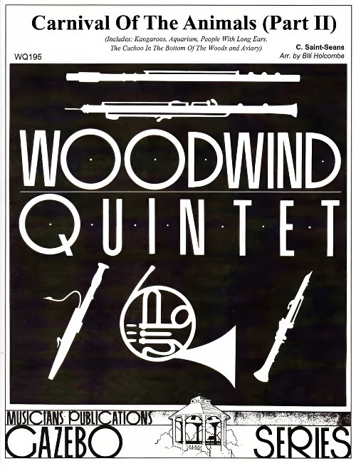 Carnival of the Animals (Part II) (Woodwind Quintet - Score and Parts)