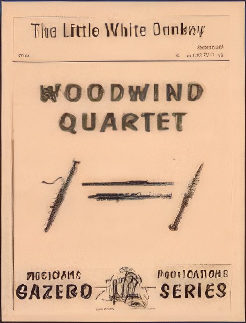 LITTLE WHITE DONKEY, The (Woodwind Quartet)