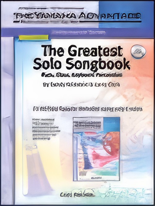 GREATEST SOLO SONGBOOK (Alto Saxophone/Baritone Saxophone)