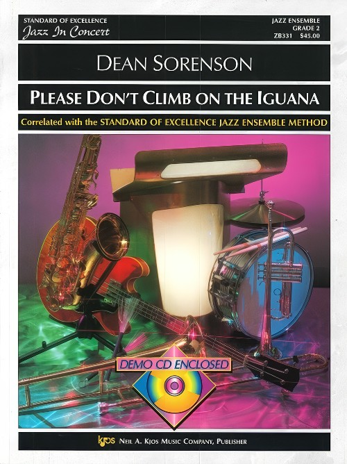 Please Don't Climb on the Iguana (Jazz Ensemble - Score and Parts)