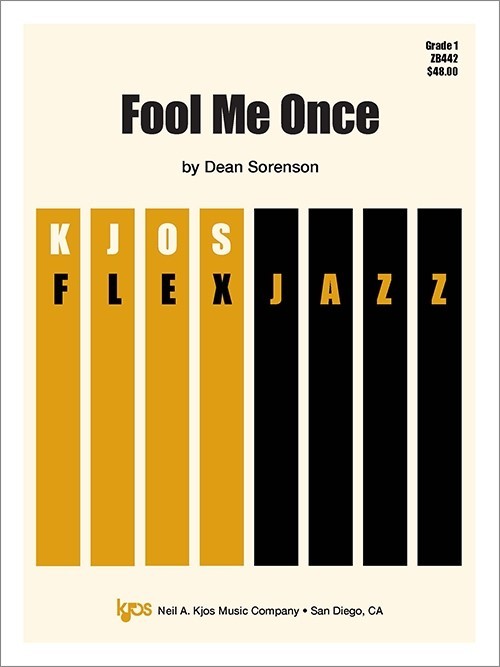 Fool Me Once (Jazz Combo - Score and Parts)