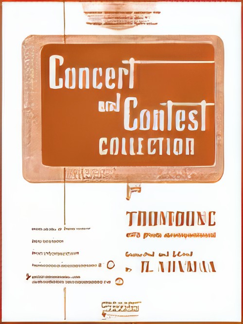 CONCERT AND CONTEST COLLECTION FOR TROMBONE (Book/CD Pack)