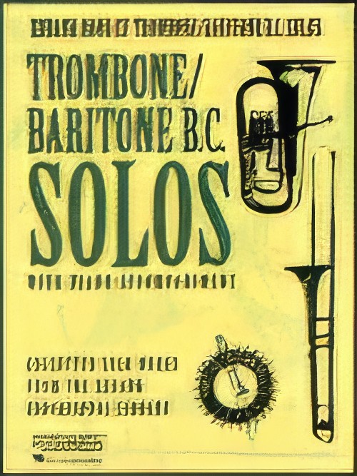 RUBANK BOOK OF SOLOS (Trombone - Easy to Intermeidate Level)