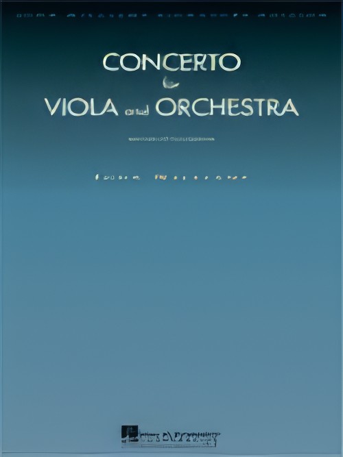 CONCERTO FOR VIOLA AND ORCHESTRA (Solo Viola/Piano Reduction)