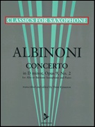 CONCERTO IN D MINOR Op 9 No 2 (Alto Sax edition)