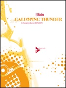 GALLOPING THUNDER (SATB/AATB Saxophone Quartet)