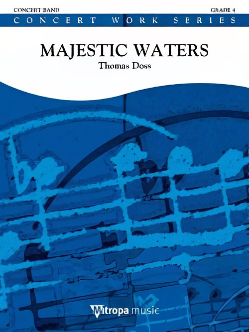 Majestic Waters (Concert Band - Score and Parts)