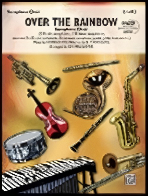 OVER THE RAINBOW (Saxophone Choir/w.opt. rhythm section)