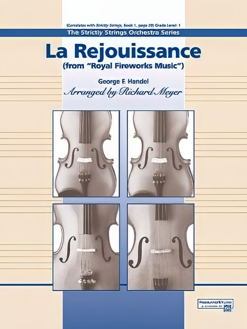 La Rejouissance (from Royal Fireworks Music) (String Orchestra - Score and Parts)