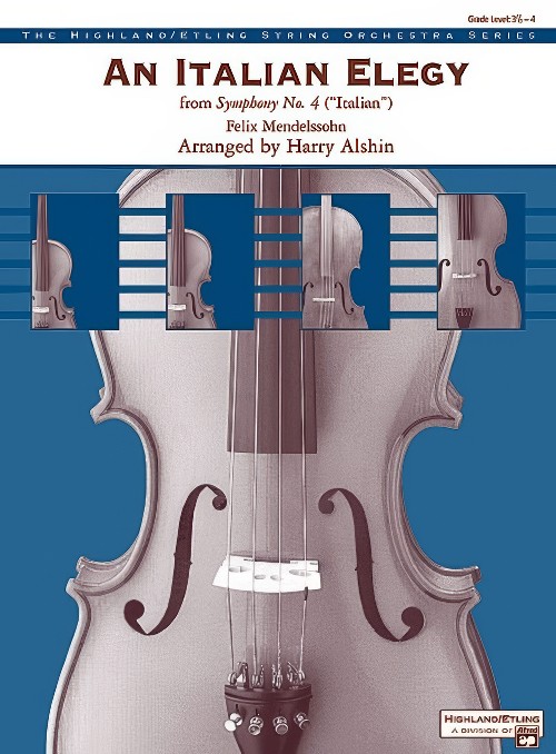 An Italian Elegy (Violin Duet with String Orchestra - Score and Parts)