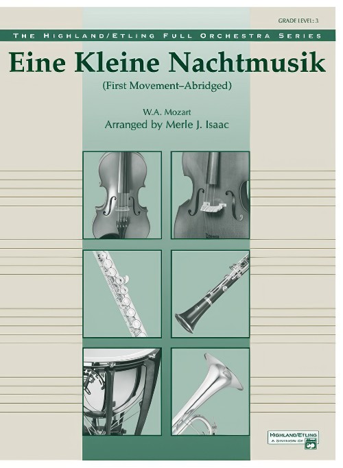 Eine Kleine Nachtmusik (Full Orchestra - Score and Parts)