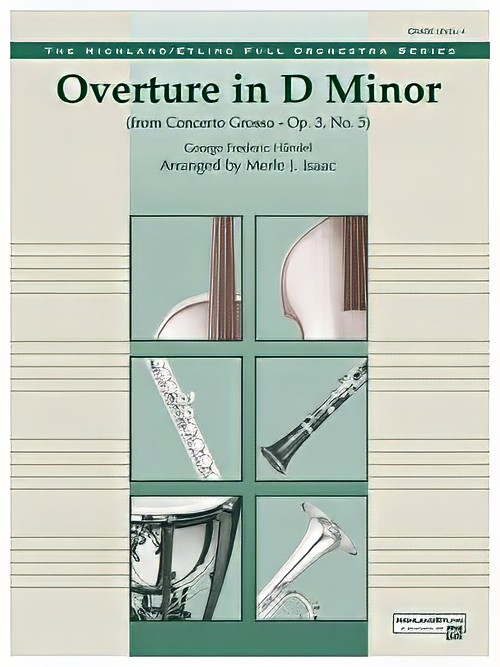 Overture in D Minor (Full Orchestra - Score and Parts)