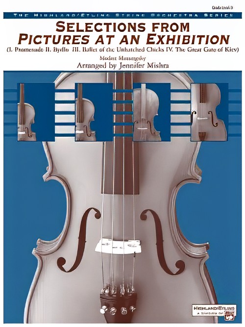 Pictures at an Exhibition, Selections from (String Orchestra - Score and Parts)