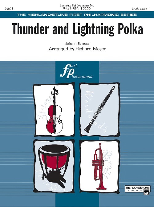 Thunder and Lightning Polka (Full Orchestra - Score and Parts)