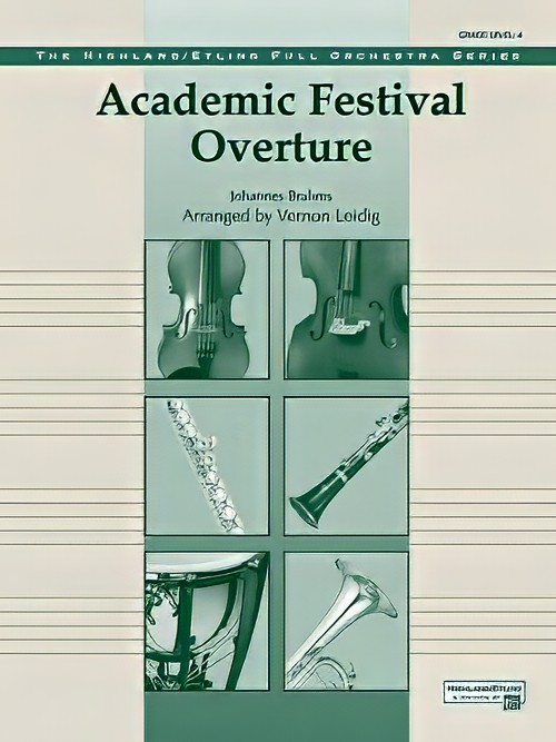 Academic Festival Overture (Full Orchestra - Score and Parts)