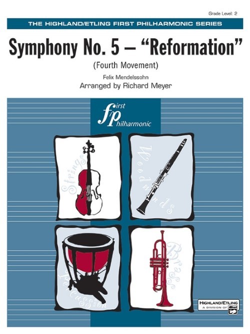 Symphony No.5, Reformation (Fourth Movement) (Full Orchestra - Score and Parts)