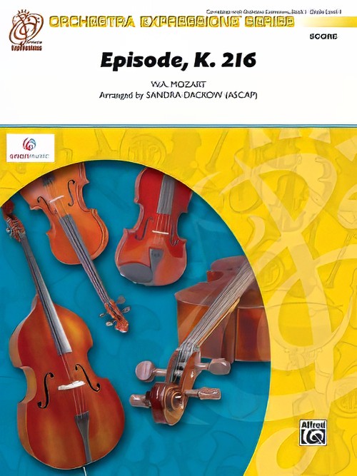 Episode, K.216 (String Orchestra - Score and Parts)