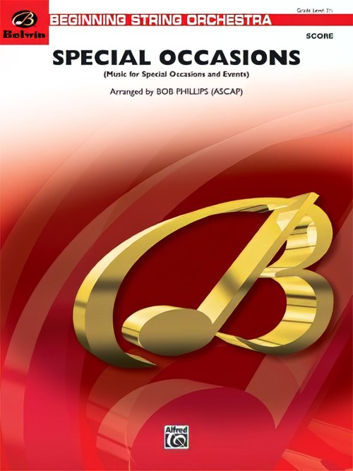 Special Occasions (Music for Special Occasions and Events) (String Orchestra - Score and Parts)