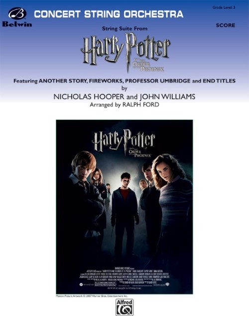 Harry Potter and the Order of the Phoenix, Suite from (String Orchestra - Score and Parts)