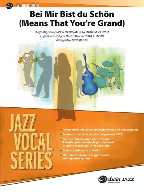 Bei Mir Bist du Schon (Means That You're Grand) (Vocal Solo with Jazz Ensemble - Score and Parts)