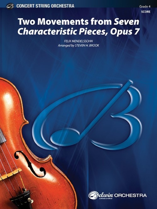 Two Movements from Seven Characteristic Pieces, Opus 7 (String Orchestra - Score and Parts)