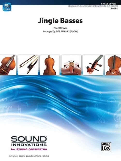 Jingle Basses (Bass Section feature with String Orchestra - Score and Parts)