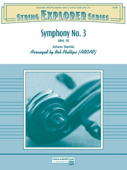 Symphony No.3, Movement 3 (String Orchestra - Score and Parts)